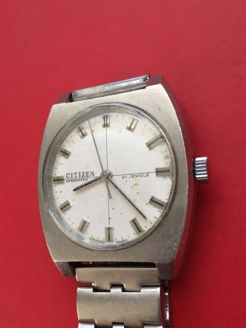 Citizen manual wind watch. PROJECT