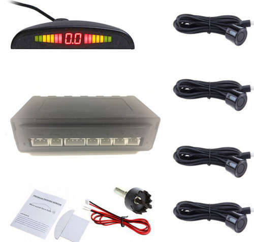 HOT ITEM !!!!  Car  Parktronic LED Reaverse Sensor With 4 Sensors