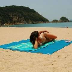 200x150CM Camping Pinic Pocket Mat Outdoor Large Summer Beach Sand-Free Folding Pad
