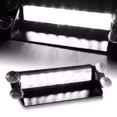 8 LED Flash Light Emergency Caution Warning Light( white)