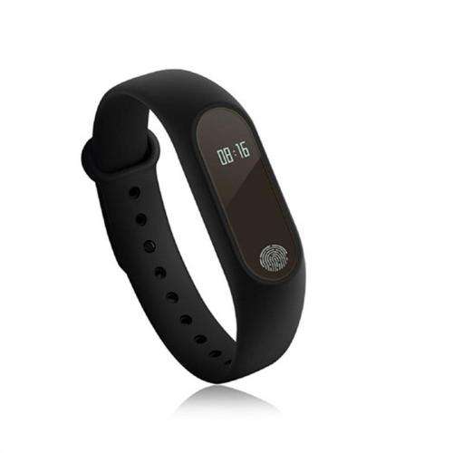 Waterproof Smart Heart Rate Bracelet Watch Bluetooth Fitness Activity Tracker - Black