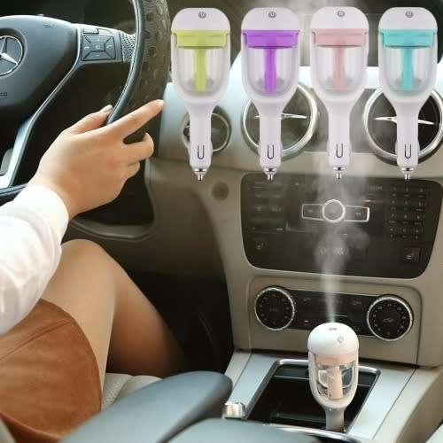 USB Car Charger Humidifier
