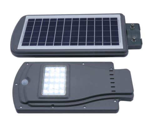 Stock price !!!!   Integrated Solar Street Light Ip65 20W Led Chip Solar Power Street Light