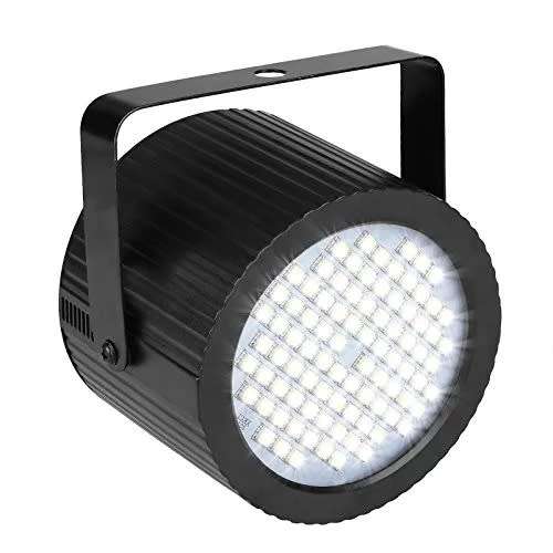 SOUND ACTIVE LED Mini Strobe 88 20W Stage Disco Light ( WHITE COLOUR )