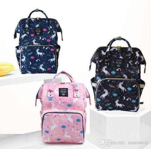 Diaper Bag Unicorn Multi-Function Waterproof Travel Backpack Nappy Bags for Baby