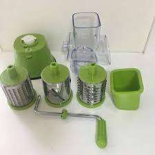 Hand Powered Tabletop Drum Grater