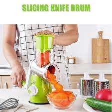 Hand Powered Tabletop Drum Grater