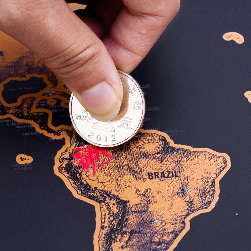 Scratch World Map