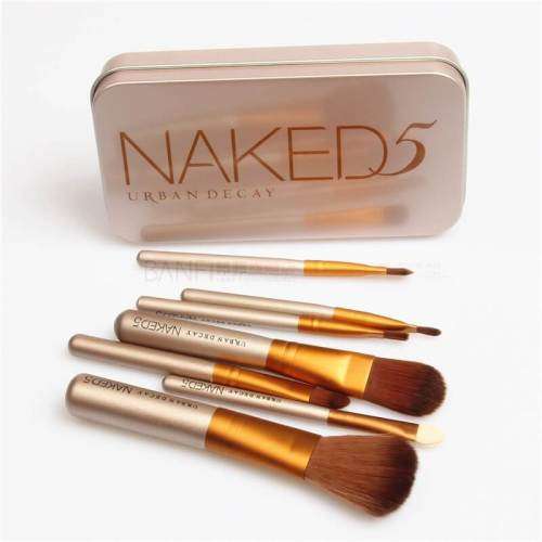 7Pcs NAKED5 Makeup Brushes Sets