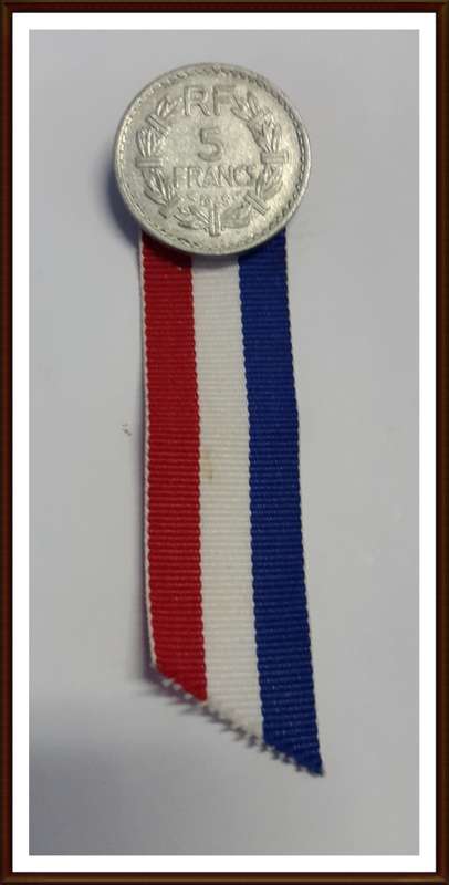 French, Souvenir Coin.