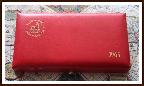 South Africa Set 1965, in Red Box, No Gold. As per Photo.