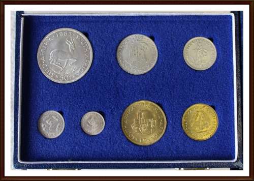 Lot of 4 South African sets, 1961, 1962, 1963, 1964, Beautiful sets,see full description below.