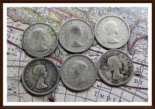 Collections the S.A. 6 Pence, Date 1950´s, Conditions, as per Photo.