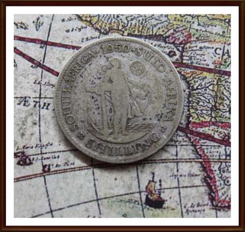 1950 Union of South Africa, Shilling Conditions, as per Photo.