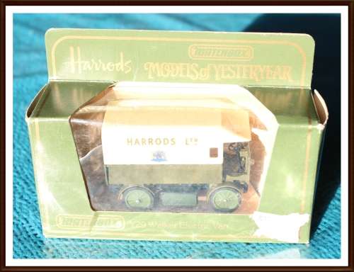 Original, MATCHBOX, Models of yesteryear, Y29 WALKER ELECTRIC VAN, Excellent Collectable.