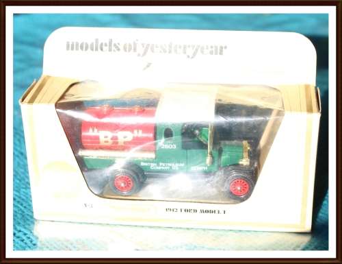 Original, MATCHBOX, Models of yesteryear, Y-3 1912 FORD MODEL T, Excellent Collectable.