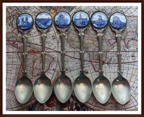 Collectable, Spoons 6 pieces, as per Photo.