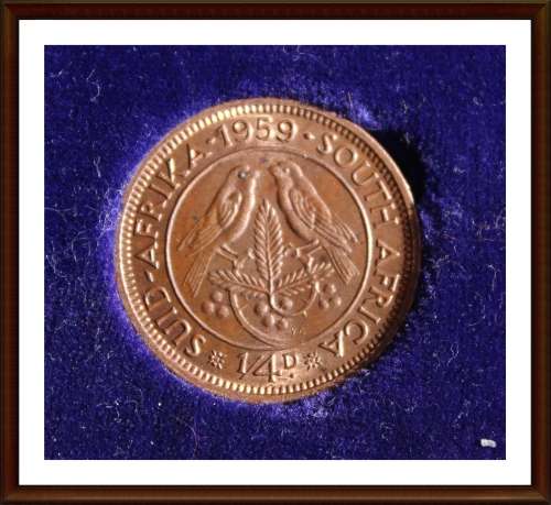 1959 S.A.U, Set Which Crown Grade AU58 NGC, Description Below, as per Photo.