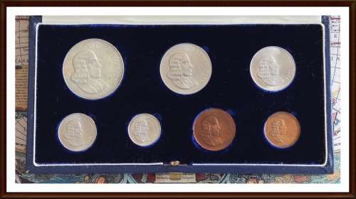 1965 Rep. S.A Excellent Proof Set, as per Photo.