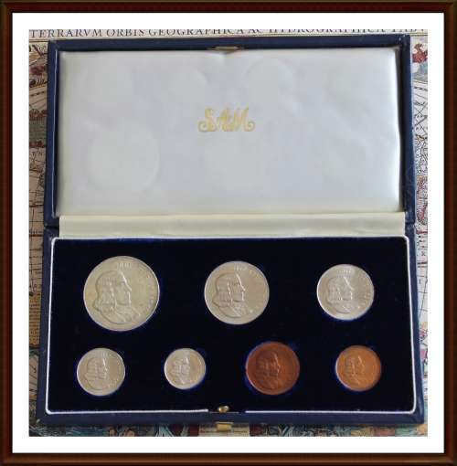 1965 Rep. S.A Excellent Proof Set, as per Photo.