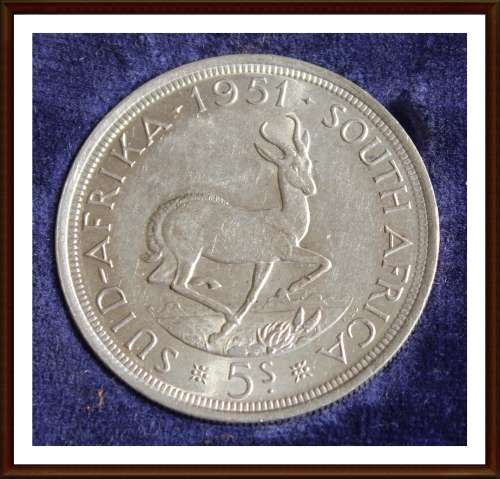 1951 S.A.U,  Excellent Set Mix of Circulated Coins and AU in Good Condition, as per Photo.