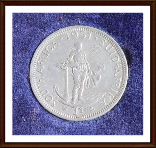 1951 S.A.U,  Excellent Set Mix of Circulated Coins and AU in Good Condition, as per Photo.