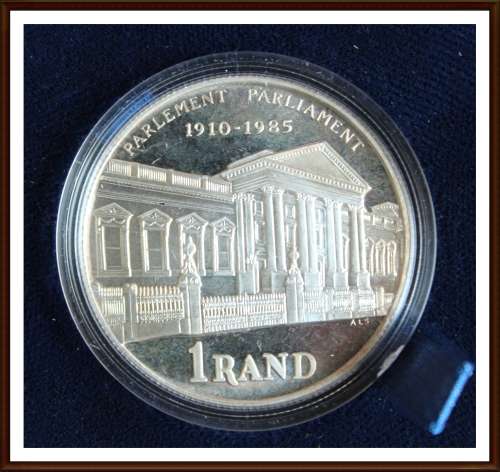 1985 S.A. Proof R1, Parliament,Excellent Coin, Put in a Excellent Box, as per Photo.