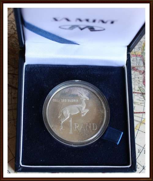 1979 S.A. Proof R1, Excellent Proof Coin, Put in a Excellent Box, as per Photo.