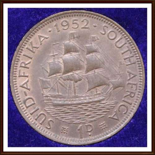 1952 S.A.U. Excellent Long Set, of  UNC and Circulated Coins, Evalue yourself, as per Photo.