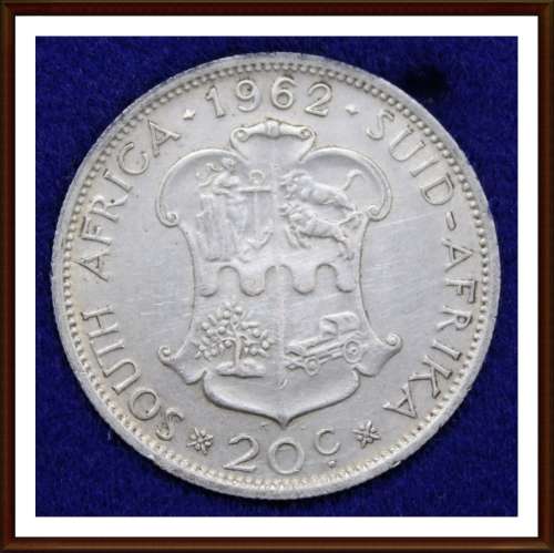 1962 S.A.U. Excellent  Set,of Cir. Coins in Very Good Conditions, Evalue yourself, as per Photo.