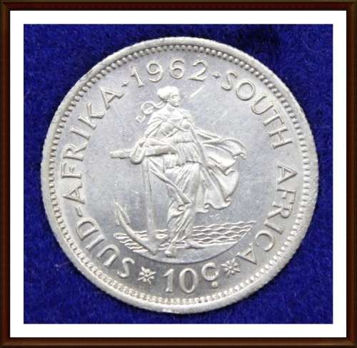 1962 S.A.U. Excellent  Set,of Cir. Coins in Very Good Conditions, Evalue yourself, as per Photo.
