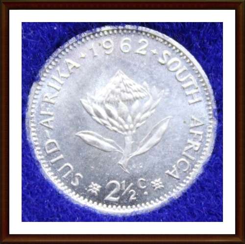 1962 S.A.U. Excellent  Set,of Cir. Coins in Very Good Conditions, Evalue yourself, as per Photo.