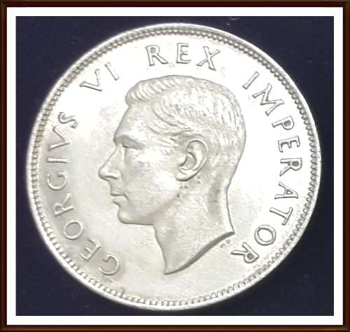 1940 Uni. of S. A. 2 1/2 Shillings, Circulated Coin, Judge Cond. for Yourself, as per Photo.