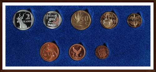 1993 Rep. of South Africa, Excellent Proof Set,  asper Photo.