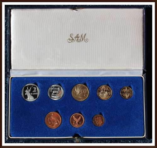 1993 Rep. of South Africa, Excellent Proof Set,  asper Photo.