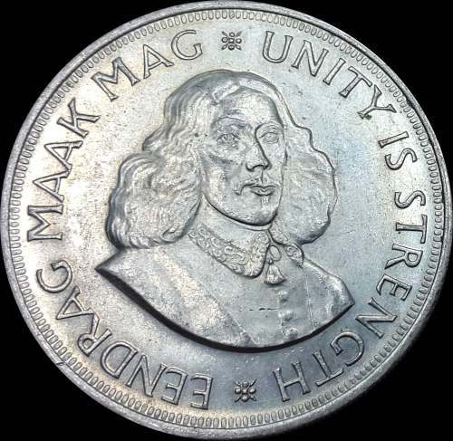 1961 Rep. of S.A, Full Set the Circ. Coins and Almost UNC, Judge Cond. for Yourself,  as per Photo.
