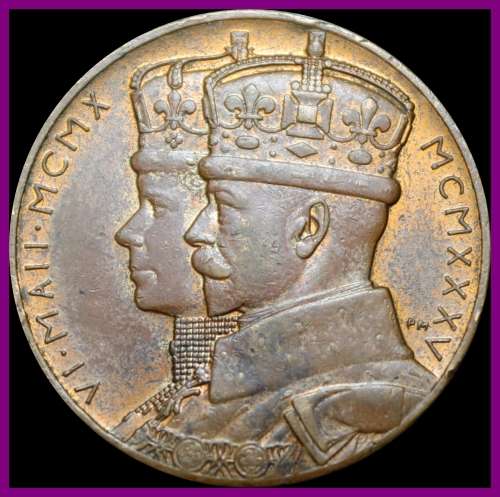 Medallion:  UNION OF SOUTH AFRICA MCMXXXV. As per Photo.