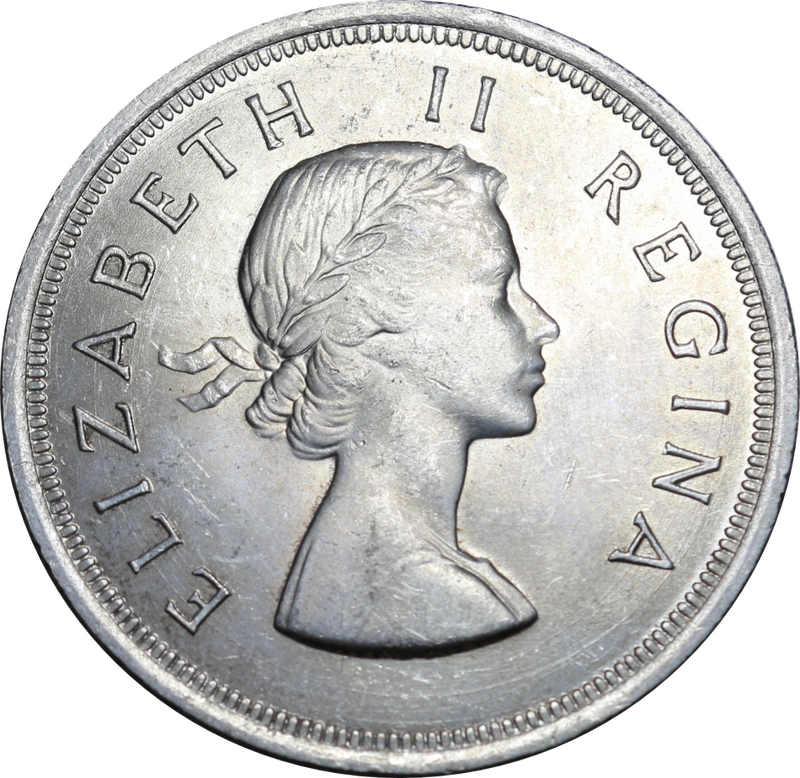 1953 : Union of  S. A.: Excellent 5 Shillings (AUNC)  in Very Good Conditions, as per Photo.