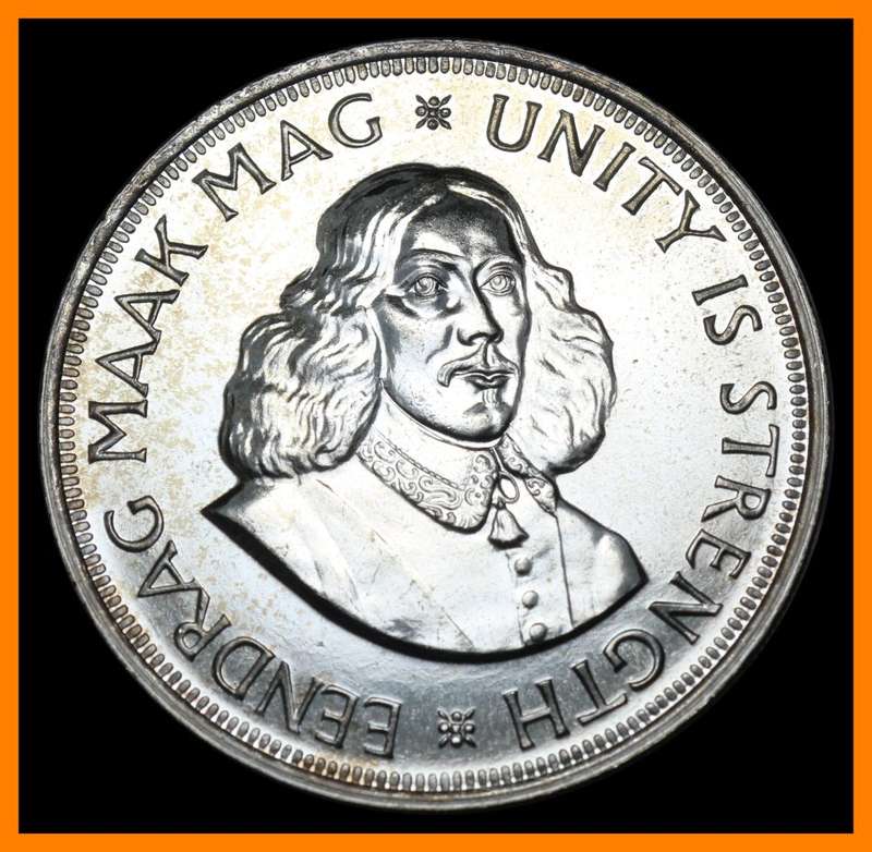 1964 : Republic of  S. A. : 50 Cent : Excellent Coin PL Condition (High Grade), as per Photo.