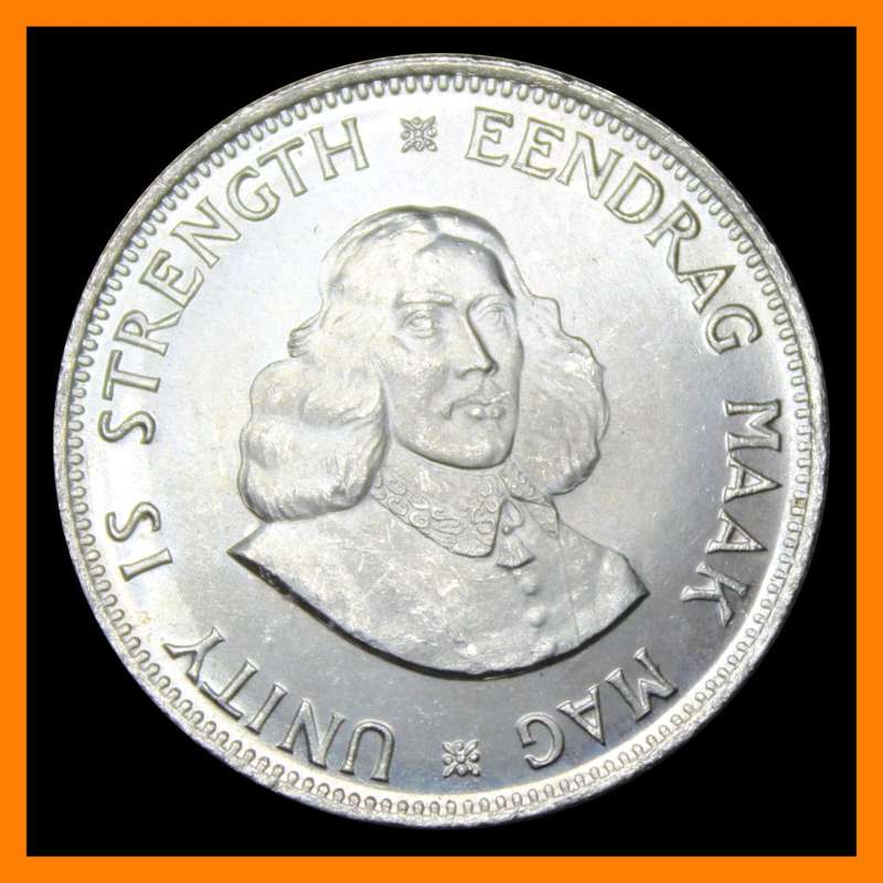 1964 Republic of S.A. : Twenty Cent : EXCELLENT COIN IN MINT STATE CONDITION.
