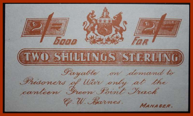 FORGED : "GOOD FORS" FROM THE BOER WAR. TWO SHILLING STERLING, (ALMOST  UNC), as per Photo.