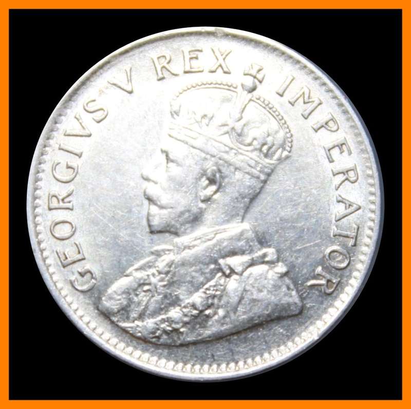 1933 : Union of  S.A. : THREEPENCE :  COIN CIRCULATED IN GOOD CONDITION. as per Photo.