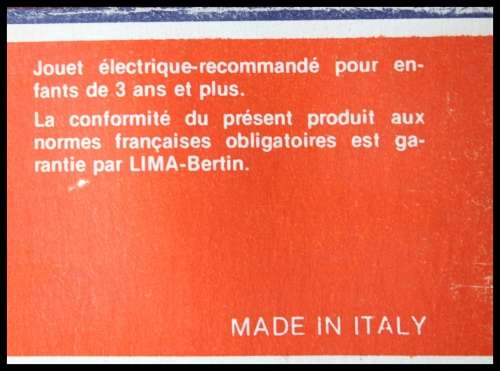 Lima Models : Model train Passenger Coach as per photo.