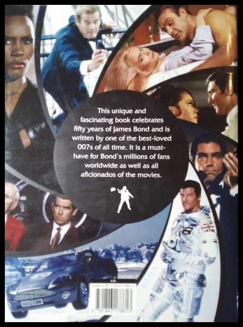 Book, 007 James Bond, BOND ON BOND, ROGER MOORE, plus 3 DVD THE JAMES BOND, ONE BID TAKE ALL!!!