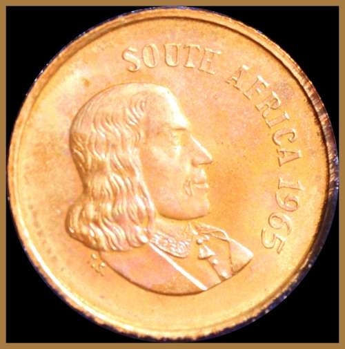 1965 Rep. of S.A. : SHORT PROOF SET : ENGLISH SILVER  R1 : DESCRIP. BELOW.