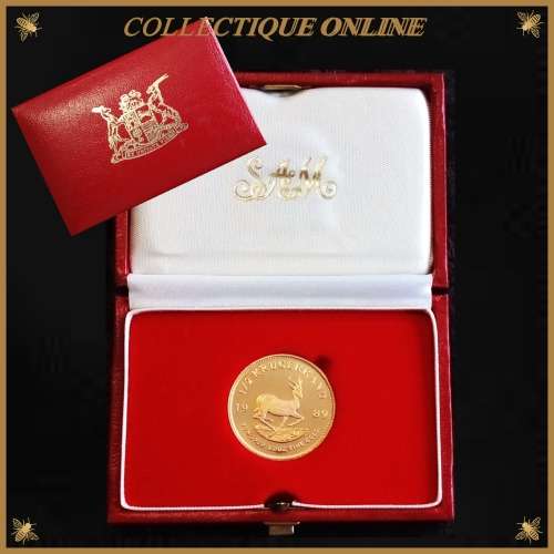1989 EXCELLENT  1/2  Oz PF KRUGER RAND . As per Photo.