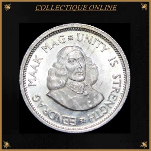 1964 Rep. of S.A. : 10 Cent :   Coin in Almost UNC Condition,  As per Photo.