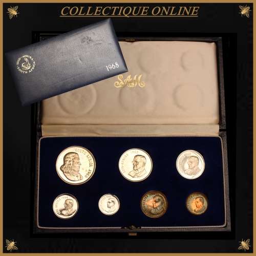 1968 REPUBLIC of S.A.: SHORT PROOF SET.  As per Photo.
