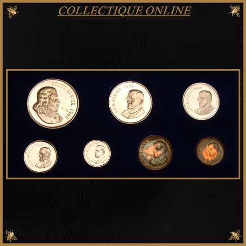 1968 REPUBLIC of S.A.: SHORT PROOF SET.  As per Photo.