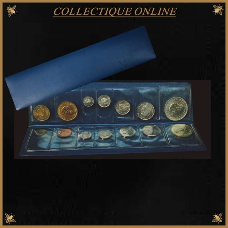 Rep. S.A. : First and Second Decimal, Coins Collection in Circulated Conditions , as per Photo.
